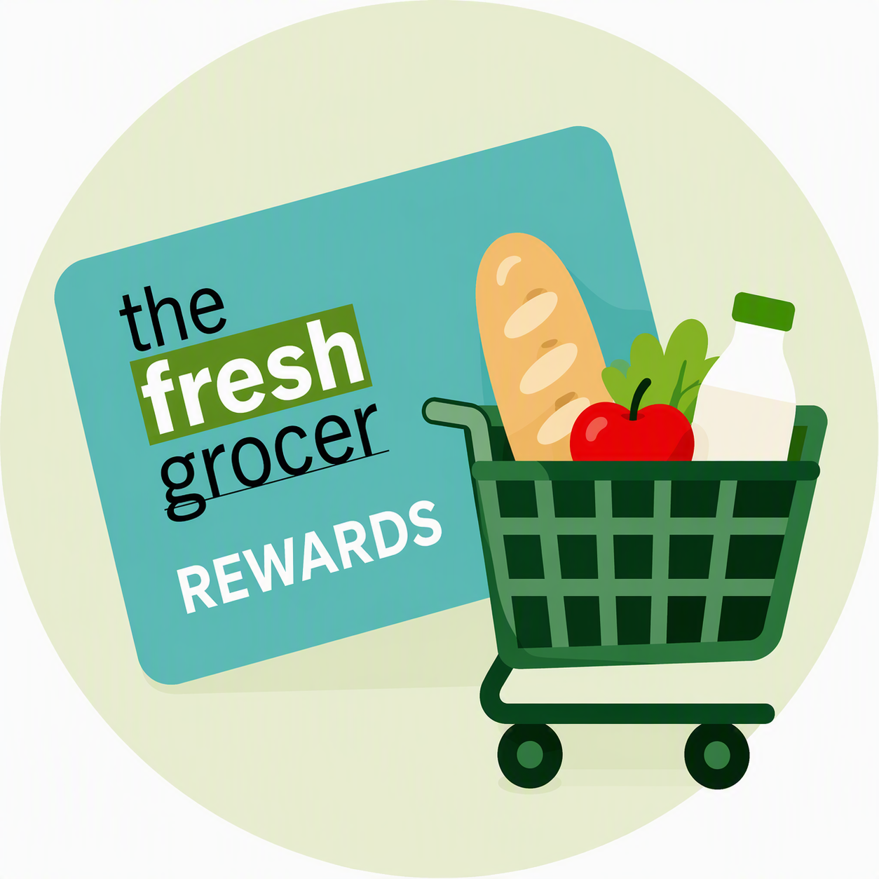 bring your rewards card every time you shop